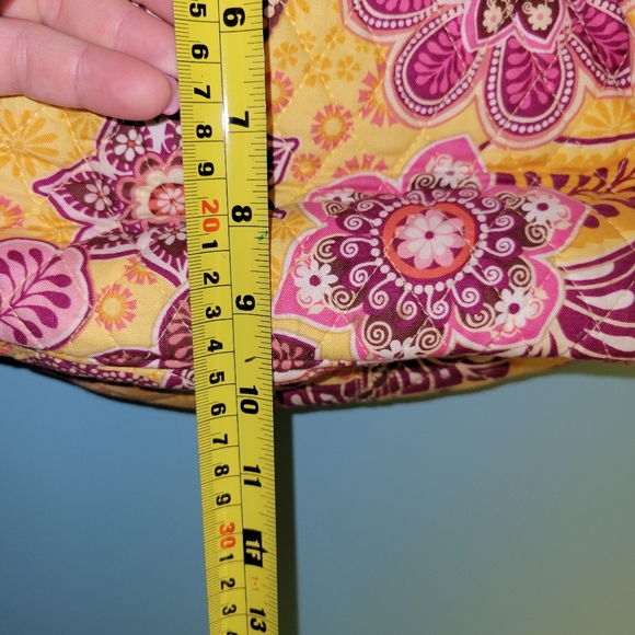 Vera Bradley Bali Gold One Strap Shoulder Bag & Wallet - Picture 6 of 8